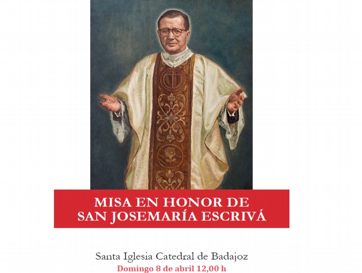 Descarga el Folleto para seguir la misa de san Josemaría.